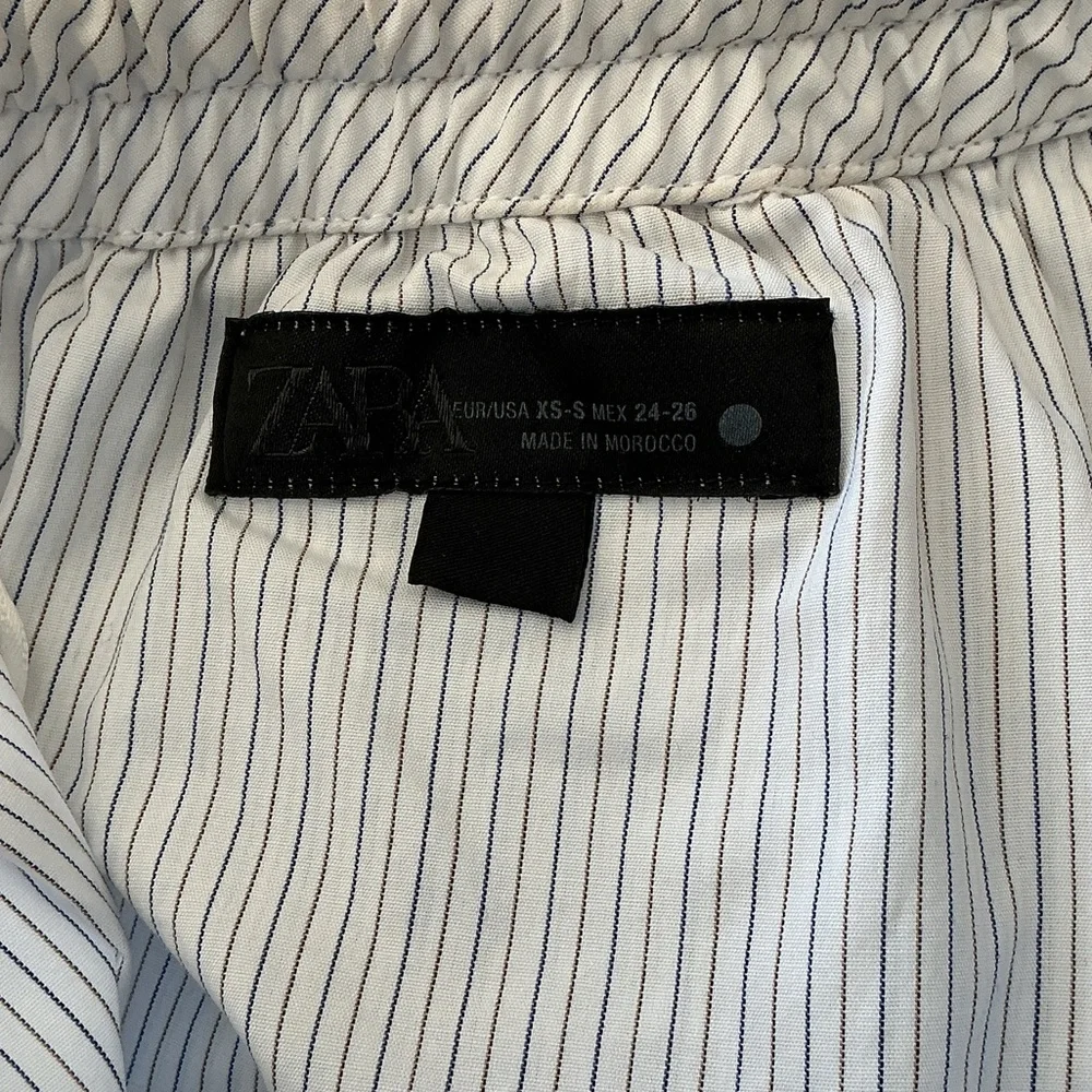 Zara Collection Striped Balloon Pants XS-S - Picture 5 of 7